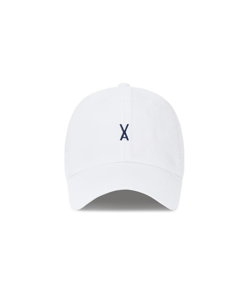 Bajal Logo Oversized Chino Ball Cap White
