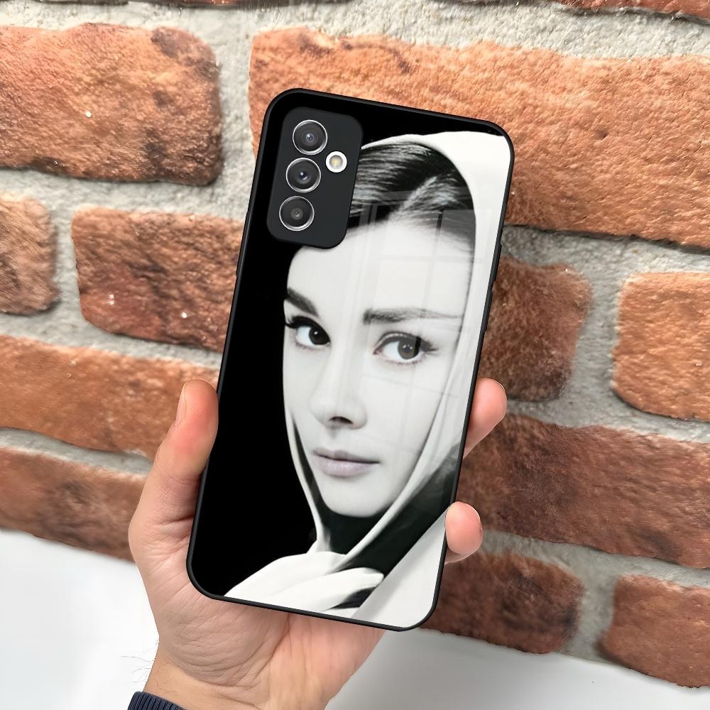 Audrey Hepburn Phone Case for Samsung A15 A25 A35 A55 A14 A12 A22 A32 A52 A11 A21 A31 A51 A05 A24 A34 A54 A13 23 A33 A53