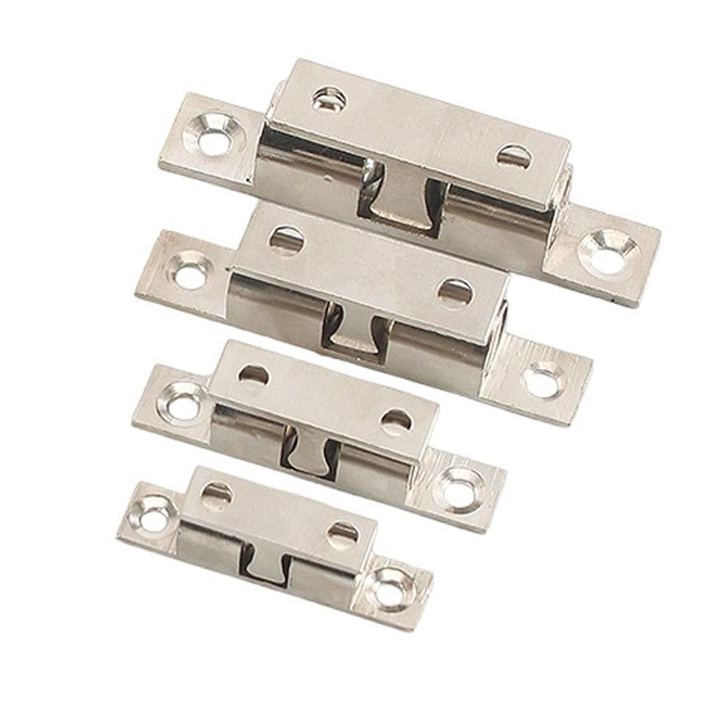 Adjustable Solid Brass Double Beads Tensioner Latches Accessory for Cabinet and Furniture Door Daily Use