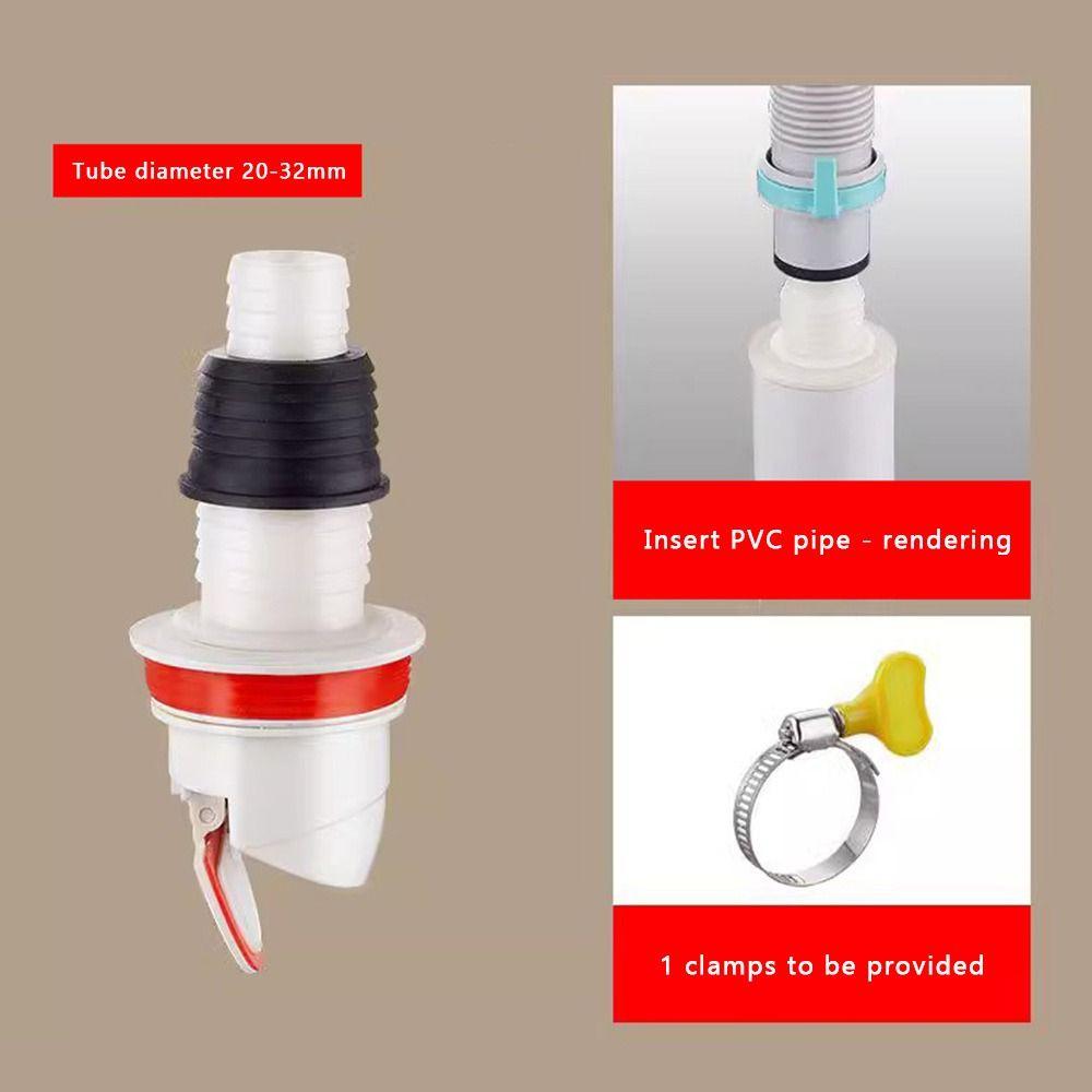 Double Purpose Pipe Connector Snap Joint Sewer Special Elbow Pipe Joint