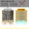 #17801-38050 For Toyota 4Runner N280 2010-2020 4.0L 4.0AT AWD PM2.5 Engine Air Filter Car Cabin Air Filter with Activated Carbon