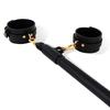 Sex Toys  SM Props Leather Split Leg Straight Leg Handcuffs  Foot Handcuffs  Female Slaves  Training  Binding  Bondage  Collars  Torture Equipment