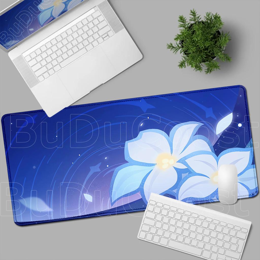 HD Tisk Genshin Impact Nordkalai Vzor Postavy Podložka pod myš Columbina Jahoda Zibai Podložka pod myš pro notebooky a hráče XXL Anime Podložka na stůl
