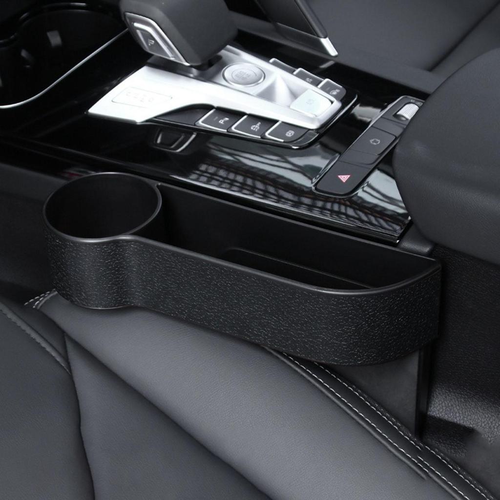 Organizer Samochodowy Szczelina Przedniego Siedzenia Organizer do Przechowywania na Siedzenie Samochodowe Uchwyt na Kubek Skórzane Akcesoria Samochodowe Na Portfel Telefon Klucze Karty