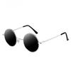1Pc Brand Designer Polarized Round Sunglasses Classic Small Vintage Retro Glasses Women Metal Eyewear