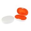 Portable Hearing Aid Hard Case Waterproof Hearing Aid Protective Storage Box Black For Outdoor Travel Hearing Aid Carrying Case