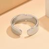European Minimalist Stainless Steel Open Adjustable Unisex Pinky Ring – Boyfriend Style