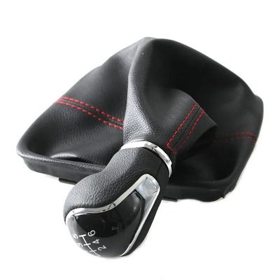 5/6 Speed Gear Shift Knob for Seat Leon III MK3 2012- LHD with Shifter Level Stick Gaiter Boot Dust Cover Car Accessories