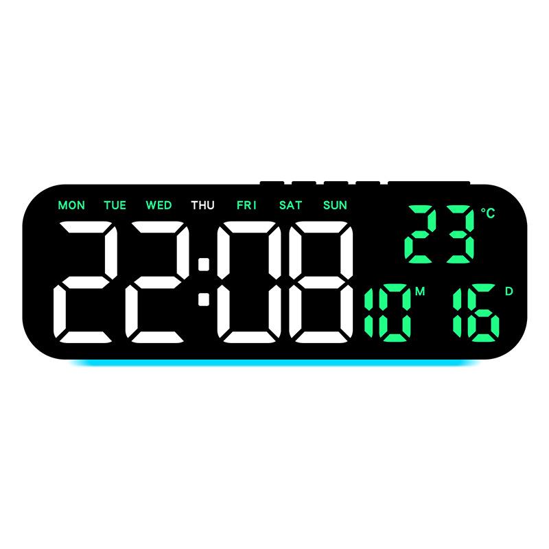 Decorațiuni pentru casă Ceas electronic Ceas deșteptător simplu Ceas LED multifuncțional Seturi multiple de ceas deșteptător Lumini de atmosferă