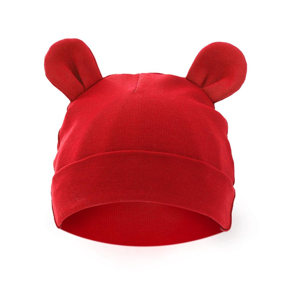 Baby-Fetal-Mützen-Set, Bärenform, Baby-Kapuze