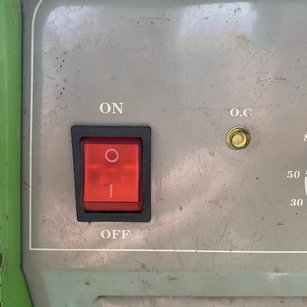 Întrerupător de alimentare pentru aparat de sudură 30A 250VAC Întrerupător de încălzire electrică cu 4 pini cu lumină