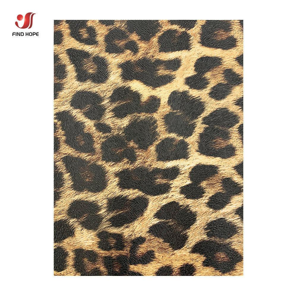 

Leopard PU Leatherette Sewing Fabric Faux Leather DIY Craft Brooch Bow Handmade Earring Making Doll DIY Decor