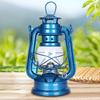 Metal Kerosene Lantern Vintage Oil Burning Lantern  Hurricane Table Lamps with Handle for Camping Home Hiking Patio