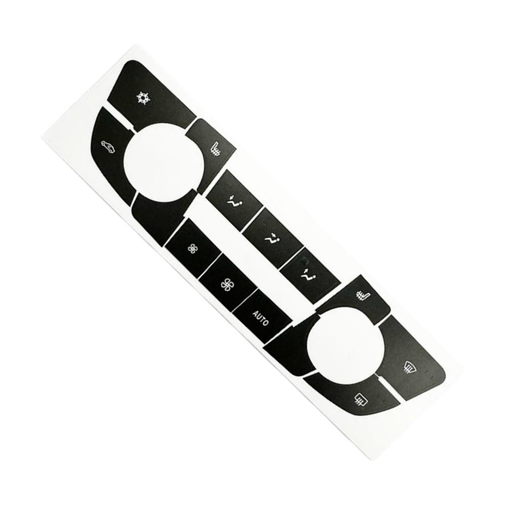 Car Air Condition Control Button Repair Stickers Black For Buick Regal 2008-2013