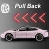 Skala 1:32 Taycan 911 GT3 Sportwagen Modell Spielzeug Diecast Metall Sound Licht Pull Back Miniaturfahrzeuge Spielzeug Sammlung Ornamente