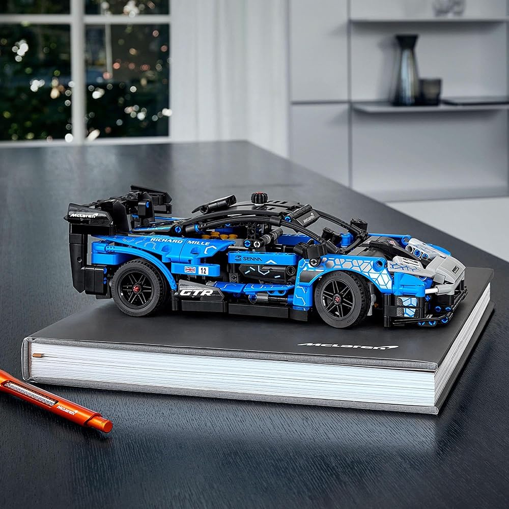 LEGO Technic McLaren Senna GTR Toy Building Set 42123 STEM Educational Car for Boys 10 Years and Up