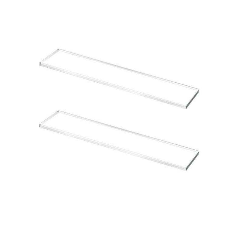 

Acrylic Bathroom Shelf Set Clear Medicines Cabinet Insert with High Load Capacity for Home Office Storage