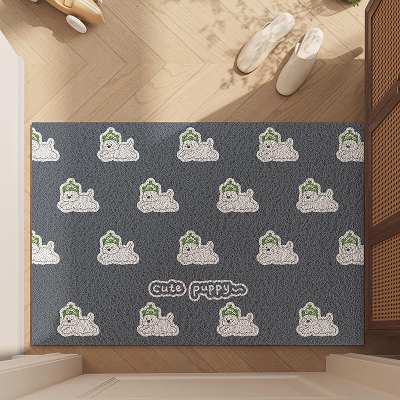 

Коврики из ПВХ с рисунком, устойчивые к грязи, не требующие стирки и поддающиеся резке, для крыльца и прихожей 50x80cm - high elastic wire loop