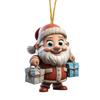 Festive Hanging Decoration Christmas Tree Ornament Festive Santa Claus Hanging Decorations for Christmas Tree Set of 7 for Home