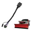 Vehicle Side 11 Pin Light Harness with Dust Cover For Western SnowEx Plows 26357 22413