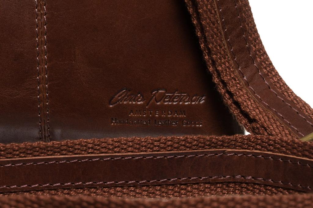 PTN 1904-TUM-0666 Brown Leather Bag