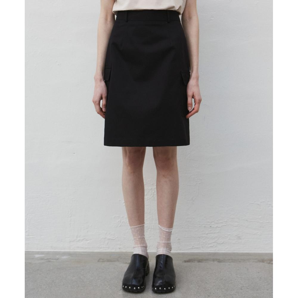 

NICKNICOLE NICOLE OUT POCKET SKIRTBLACK