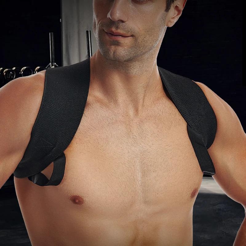 Correttore Spalle Regolabile Supporto Postura Traspirante Fascia Lombare per Casa Sport