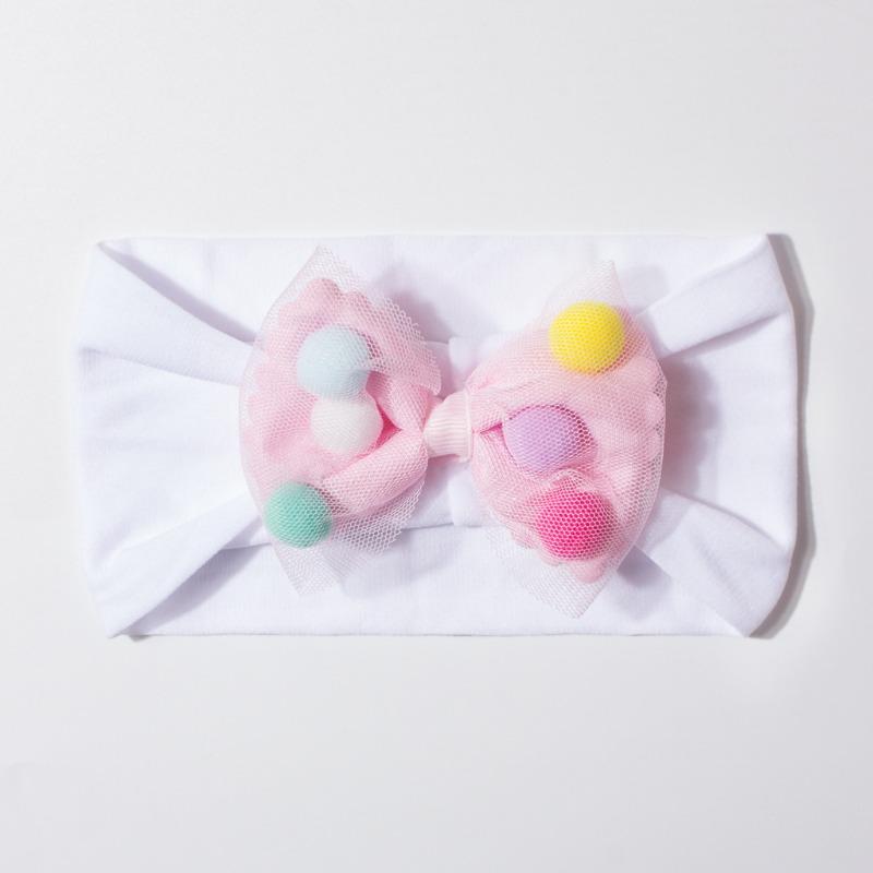 New Baby Headscarf Combination, Cute Baby Soft Bow Flower Headband, Children's Accessories