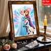 Disney Pearl Painting Frozen Princess Art Kit Adult Beginner Home Wall Decor Special Shape