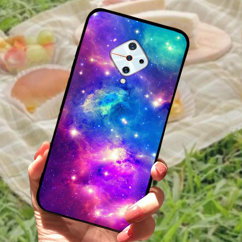 For Vivo V17 Russia Case Vivo 1920 TPU Soft Silicone Marble Phone Case For Vivo S1 Pro Fundas V1945A V1945T Cover Coque Shells