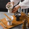 High Feet Ceramic Bowl Dessert Bowl Ice Cream Cup Dinner Plate Serving Plates Fruit Plate Salad Bowls Soup Bowl Snack Tray Dish