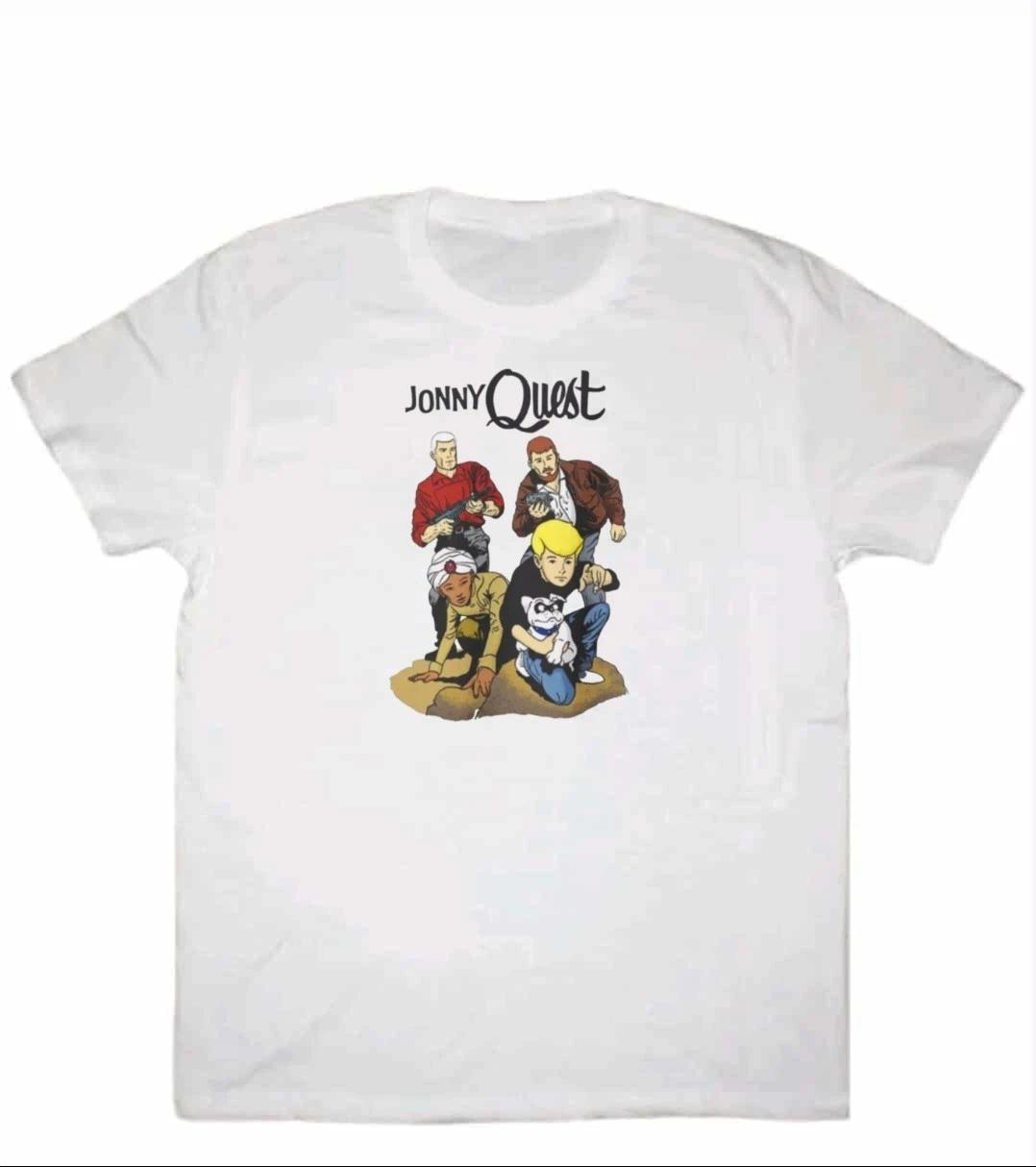 Men s and Women s T-shirts Jonny Quest T-Shirt, Johnny 80 s cartoon 70 s Graphic T-Shirt S M L XL 2 3 4 XL L