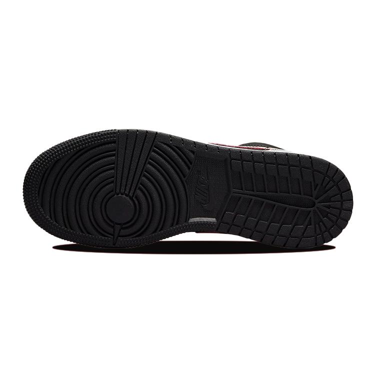 Jordan 1 Niskie 'Black Grey Pink' GS 553560-062