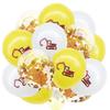 Sequin Excavator Tractor Balloon Set for Construction Birthday Party