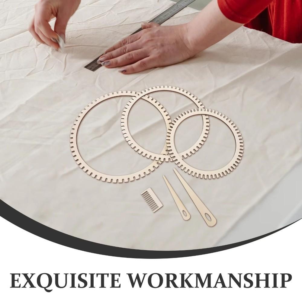 Traditionelle Handwebmaschine Vielseitige Strick-Web-Liebhaber-Werkzeuge Deckenherstellung