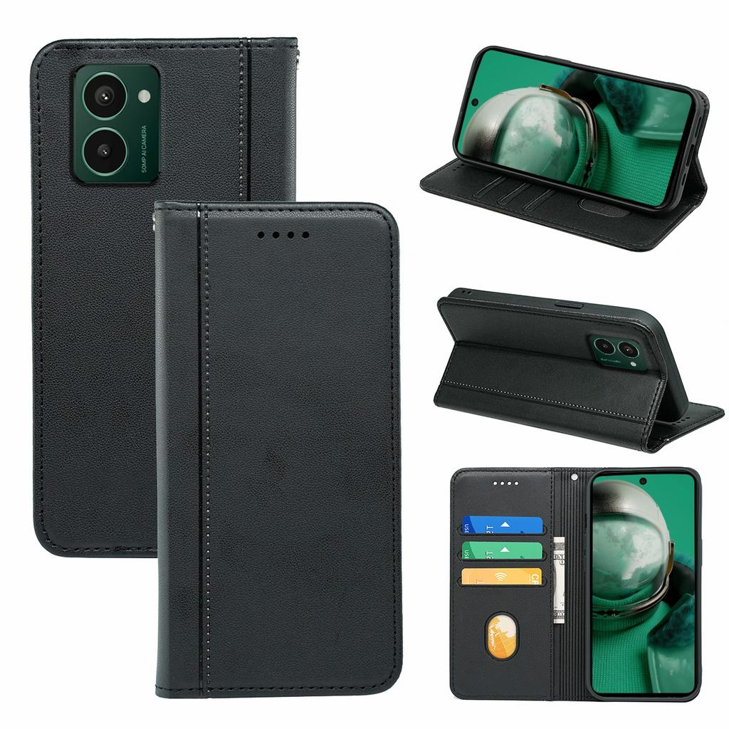 HX01 Pro HMD Pulse Pro Peněženkové pouzdro Magnetické zavírání PU Kůže Kryt na telefon