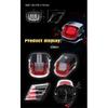 Motorcycle Tail Light LED Rear Lamp Taillight Brake Stop Turn Signals for Harley-Davidson Sportster Softail Dyna Lay Down Super