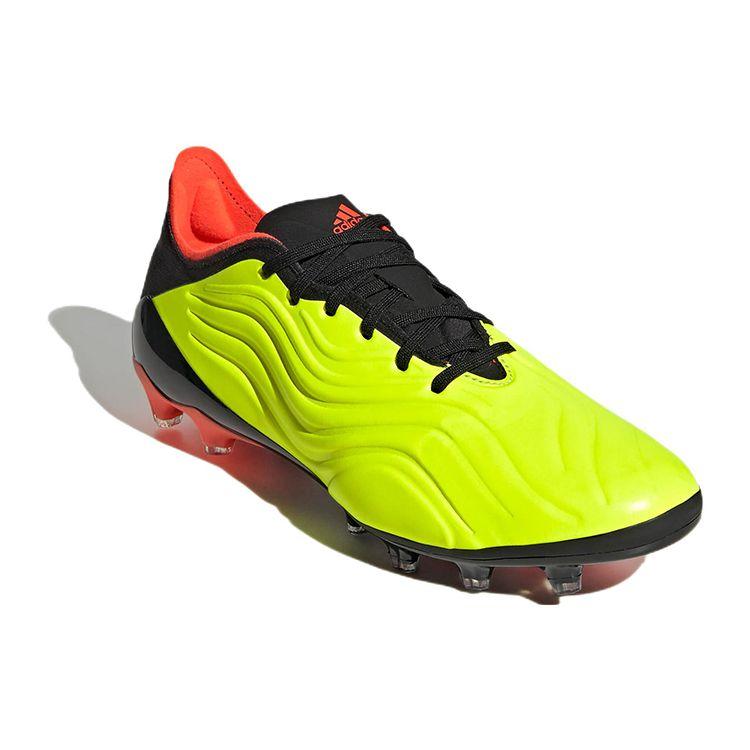 Adidas Copa Sense.1 Comfortable AG (Rubber Short Studs) Slip-Resistant Durable Soccer Shoes Men Soccer Shoes Fluorescent-Yellow GZ1354