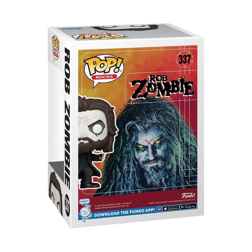Funko Rob Zombie Collectible Vinyl Figure Gift Idea Official Merchandise For Kids Adults Music Fans Model Figure for Collectors and Display POP!