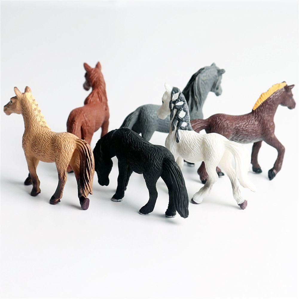 Collection Doll Action Figure PVC Model Horse Baby Figure Wild Animal Toy Simulation Wild Animals