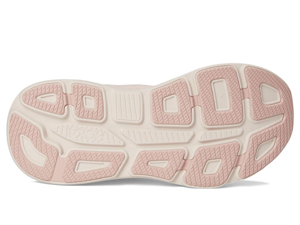 HOKA Bondi 9 Wide Track Field Running Size Greyish Pink x Pale Pink Women's & Shoes, 25.0,