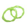 Fluorescent Anti-Tangle Fishing Rig: Snell Hook Leader, Thick Silicone Tube, Anti-Bite Sea Line