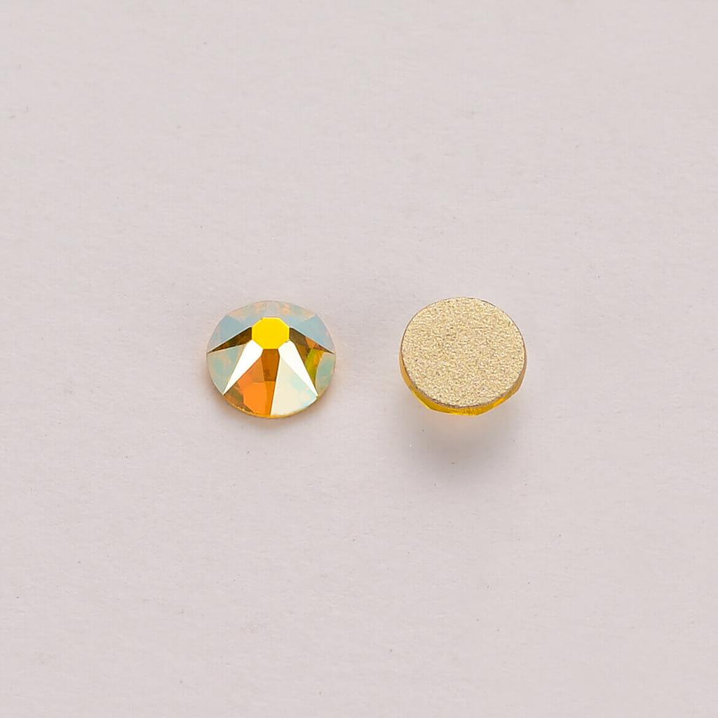 Rhinestone 2088 Round Shape 16 Cut Faces High Quality Non Hotfix Crystal AB Rhinestone for Garment Decorations