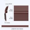 1pc Reusable Door Seal Strip Self-adhesive Removable Wind and Dust Proof Under Door Gap Weather Strip Soundproof Tape
