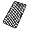 Truck Bed Molle Panel Aluminum 17x30x0.08in Side Truck Bed Molle Panel Rack System for Sedans SUVs Pickups Trucks RVs Trailers