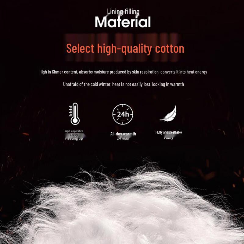 Jeanswest Men's Hooded Winter Padded Jacket