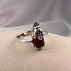 Cute Crystal Frog Open Ring For Women Girls Fashion Animal Frog Shape Lovely Rings Statement Jewelry Accessories Gifts
