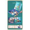 Wooden Jigsaw Magnetic Blocks Puzzle Book Board with Cards Face Change Clothing Change Marine Life Kids 3D Puzzle Toys Gifts