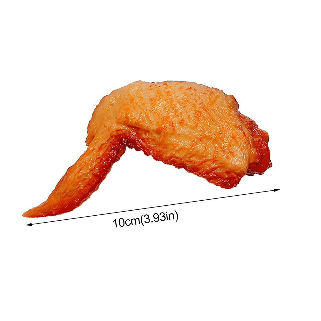 Funny Simulation Chicken Legs And Chicken -food Hairpin