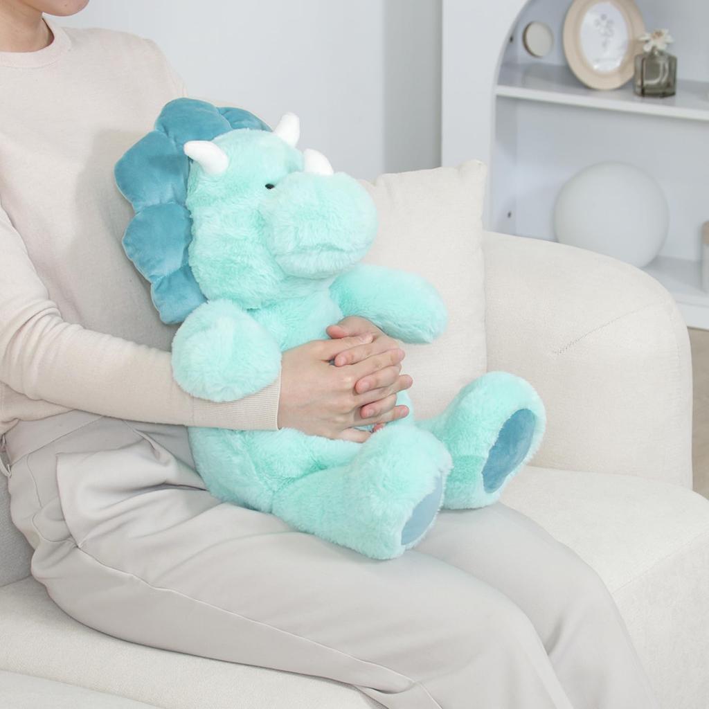 Fujiboeki Triceratops Plush 35cm X D X 20cm X 25cm X 35cm Toy, (W H), (18724)